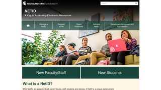 Home | NetID | Michigan State University