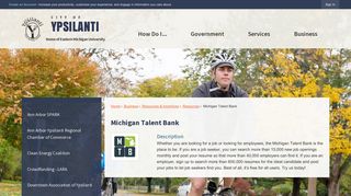 Michigan Talent Bank | Ypsilanti, MI