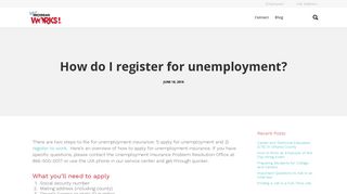 How do I register for unemployment? | West Michigan Works!