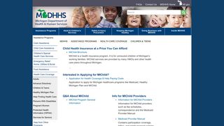 MDHHS - MIChild - State of Michigan
