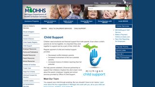 MDHHS - Child Support - State of Michigan