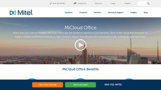 Hosted VoIP Phone Systems for Small Businesses | MiCloud Office