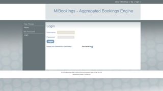 Login - MiClub Bookings