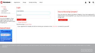 Login - Microchip Technology
