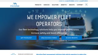 Microlise: Fleet Management | Fleet Telematics Systems