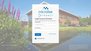 Microlise - Log in