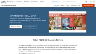 IBM Micromedex RED BOOK - Overview - United States