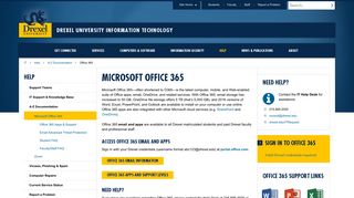 Microsoft Office 365 | Information Technology | Drexel University
