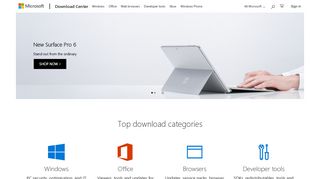 Microsoft Download Centre: Windows, Office, Xbox & more