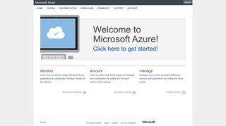 Azure Account Center - Microsoft Azure