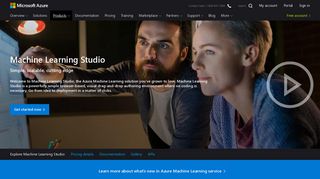 Machine Learning Studio | Microsoft Azure