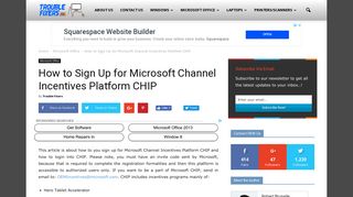 How to Sign Up for Microsoft Channel Incentives Platform CHIP