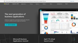Microsoft Dynamics 365 - Intelligent Business Applications