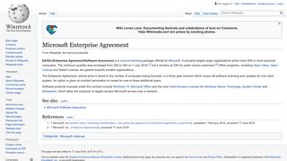Microsoft Enterprise Agreement - Wikipedia
