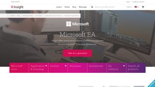 Microsoft EA Enterprise Agreement Management | Insight