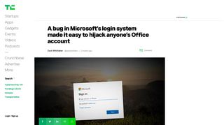 A bug in Microsoft's login system made it easy to hijack anyone's Office ...