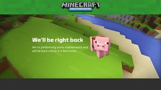 Minecraft: Education Edition: Homepage