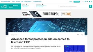 Advanced threat protection add-on comes to Microsoft EOP