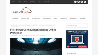 First Steps: Configuring Exchange Online Protection - Practical 365