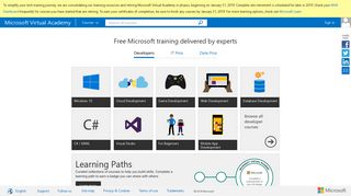 Microsoft Virtual Academy – Free Online Training for Developers, IT ...