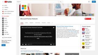 Microsoft Partner Network - YouTube