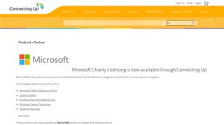 Microsoft Charity | Connecting Up
