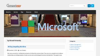 Microsoft Partnership – Competegy
