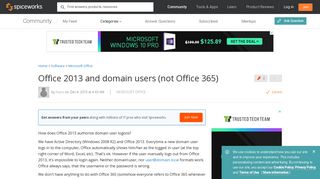 [SOLVED] Office 2013 and domain users (not Office 365 ...