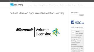 Perks of Microsoft Open Value Subscription Licensing - Sea to Sky