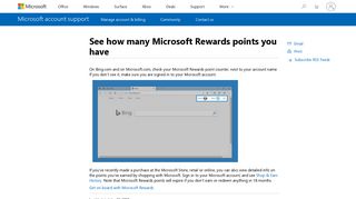 How many Microsoft Rewards points do I have? - Microsoft Support