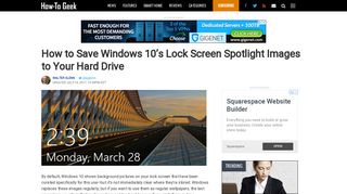 How to Save Windows 10's Lock Screen Spotlight Images to Your ...