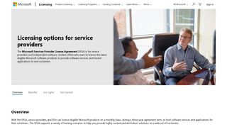 Licensing Options: Service Providers | Microsoft Volume Licensing