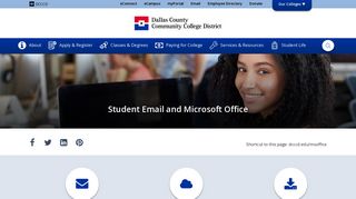 Student Email and Microsoft Office : Dallas County Community ...