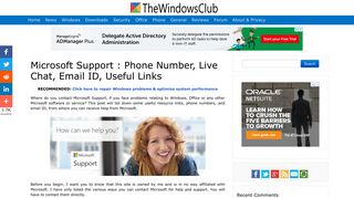 Microsoft Support : Phone Number, Live Chat, Email ID, Useful Links