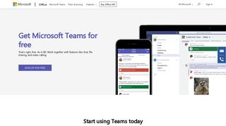 Microsoft Teams for Free | Teams Freemium - Microsoft Office