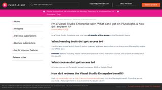 I'm a Visual Studio Enterprise user. What | Pluralsight
