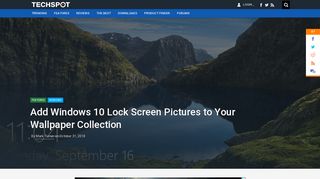 Add Windows 10 Lock Screen Pictures to Your Wallpaper Collection ...