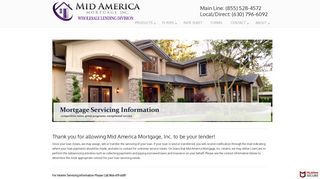Mid America Mortgage Loan Servicing - Mid America Mortgage, Inc.