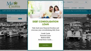 Online Banking — Mid Carolina CU - Mid Carolina Credit Union
