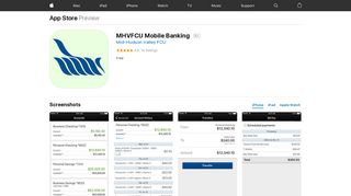 MHVFCU Mobile Banking on the App Store - iTunes - Apple