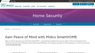 Home Security | Midco SmartHOME