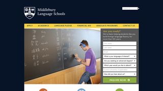 Middlebury Language Schools | Intensive Summer Programs ...