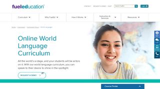 World Languages Online | Language Curriculum | Fuel Education