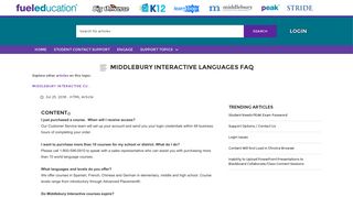 Middlebury Interactive Languages FAQ