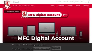 MFC Digital Account | Middlesbrough FC