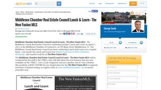 Middlesex Chamber Real Estate Council Lunch & Learn - The New ...