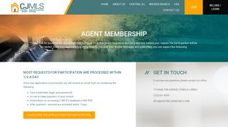 Agent Membership - Central Jersey Multiple Listing System