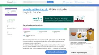 Access moodle.midkent.ac.uk. MidKent Moodle: Log in to the site