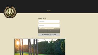Midland Golf & Country Club - Login