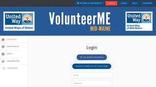 Login | VolunteerME Mid-Maine
